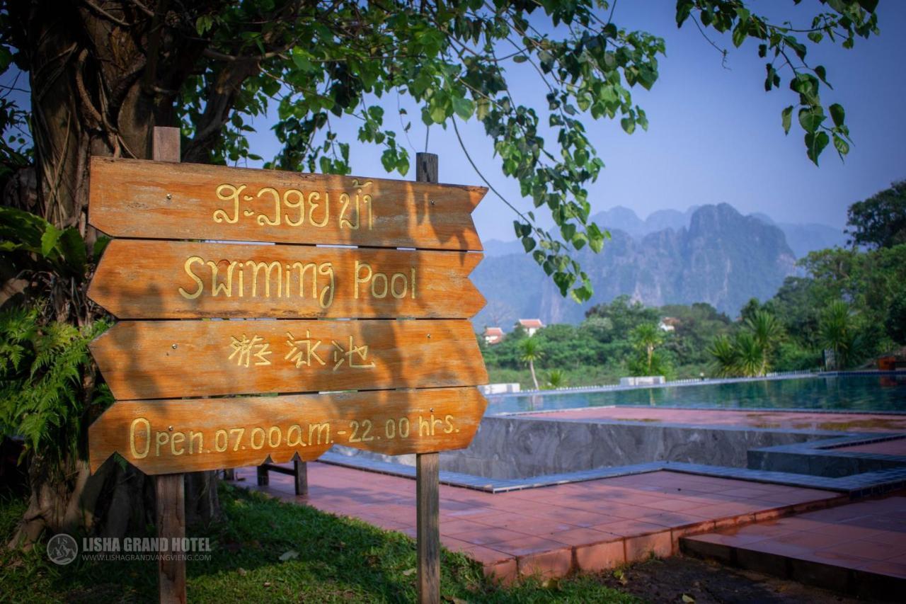 Lisha Garden Resort Hotel Vang Vieng Extérieur photo