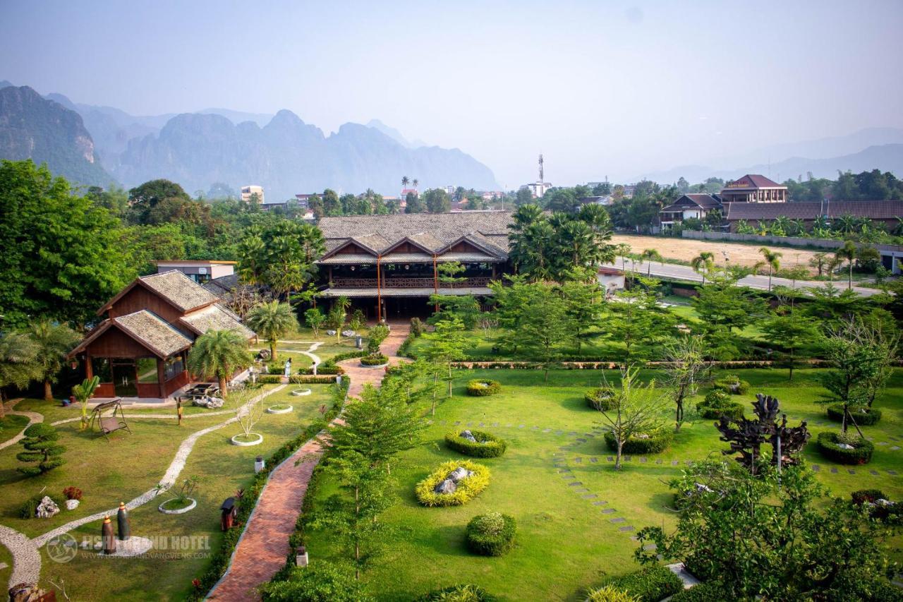 Lisha Garden Resort Hotel Vang Vieng Extérieur photo