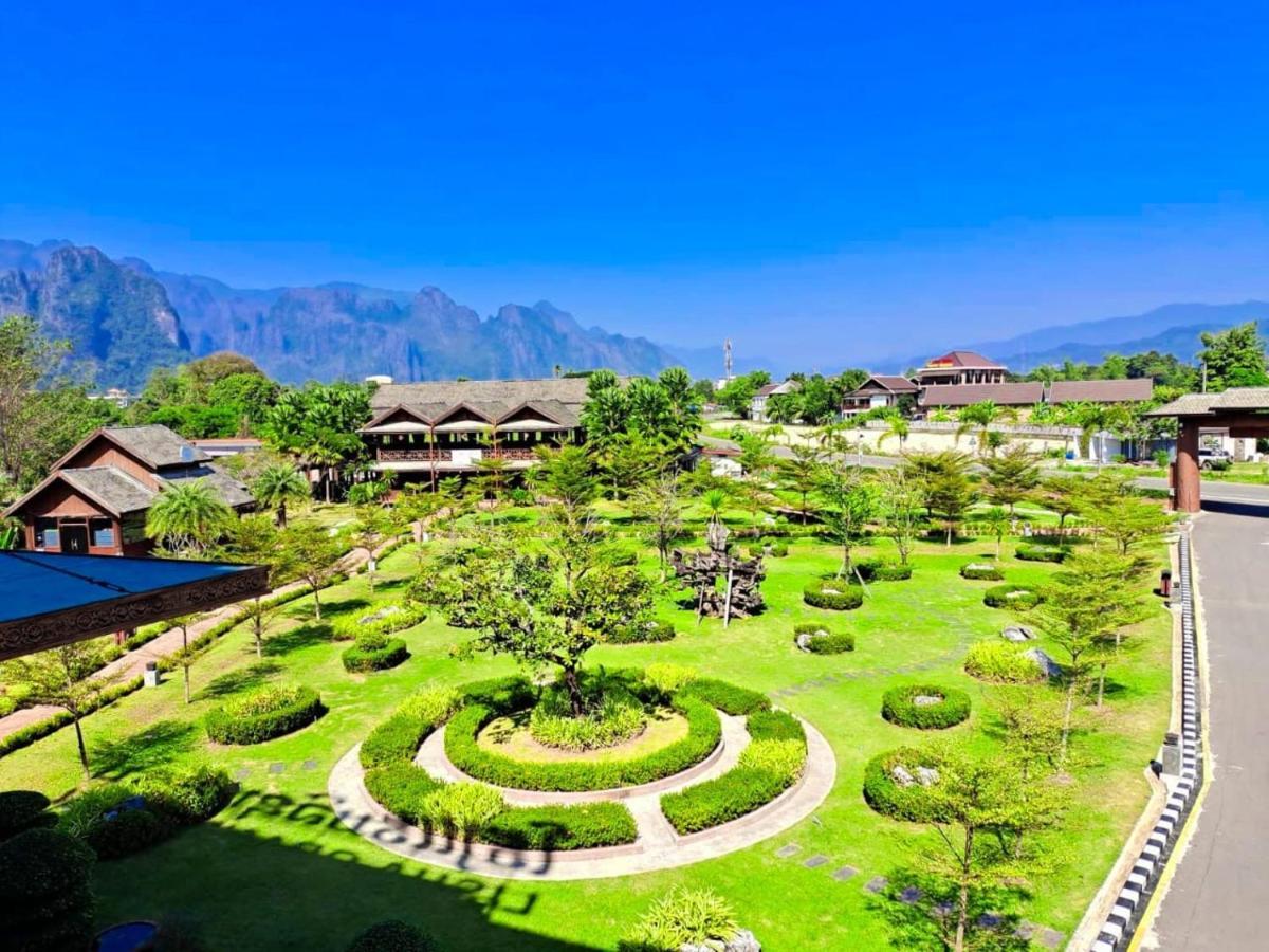 Lisha Garden Resort Hotel Vang Vieng Extérieur photo