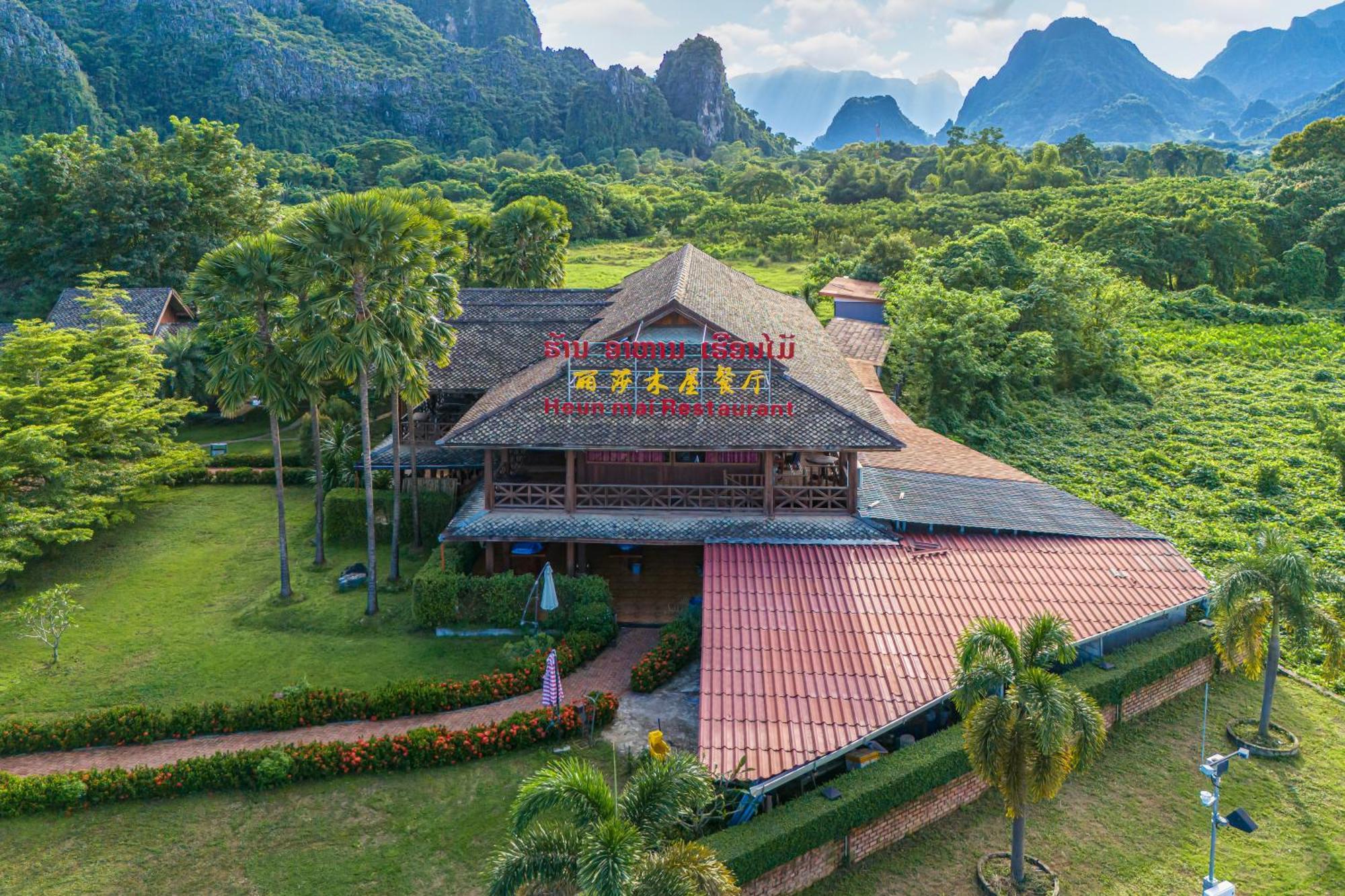 Lisha Garden Resort Hotel Vang Vieng Extérieur photo