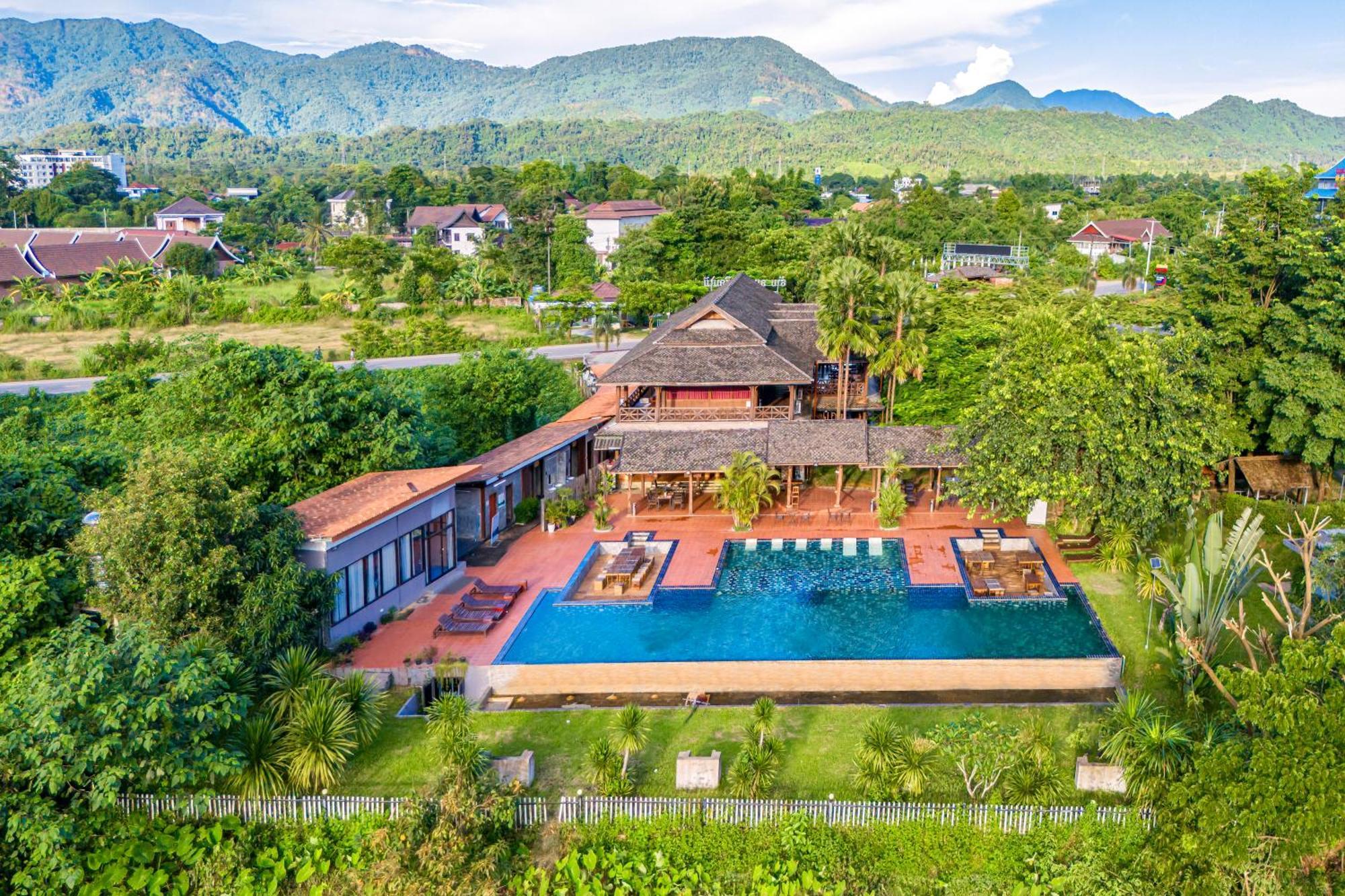 Lisha Garden Resort Hotel Vang Vieng Extérieur photo