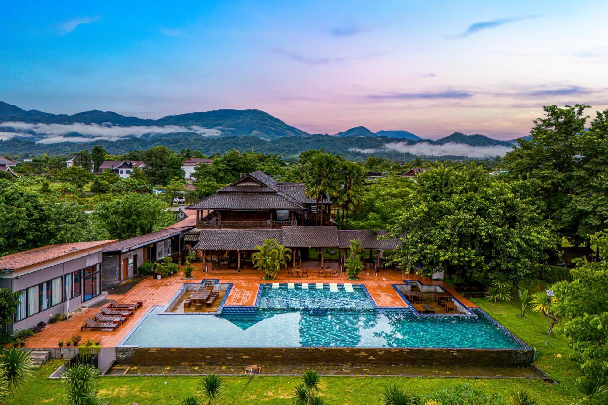Lisha Garden Resort Hotel Vang Vieng Extérieur photo
