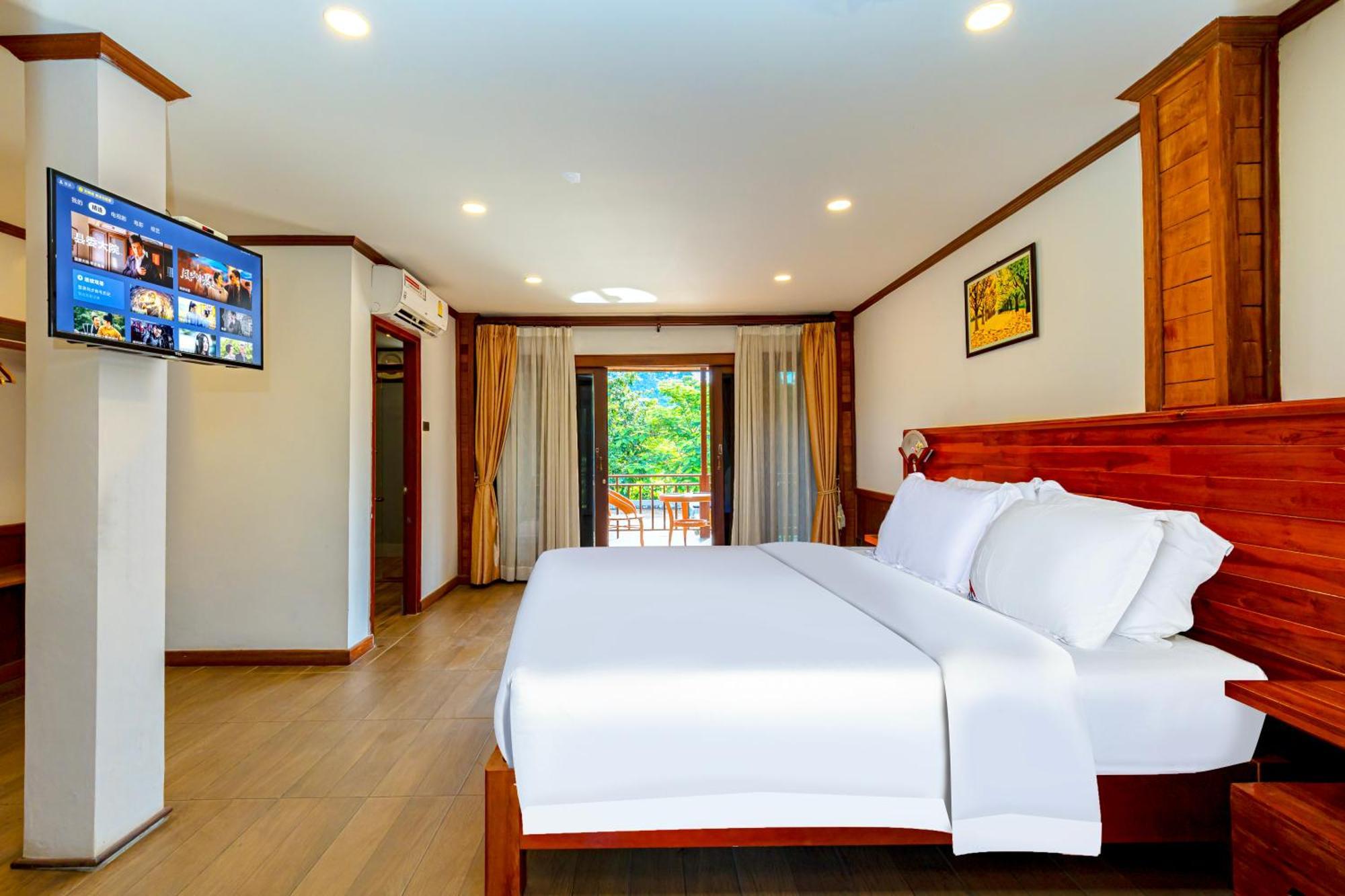 Lisha Garden Resort Hotel Vang Vieng Extérieur photo